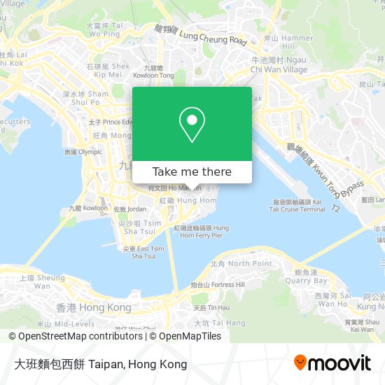 大班麵包西餅 Taipan map