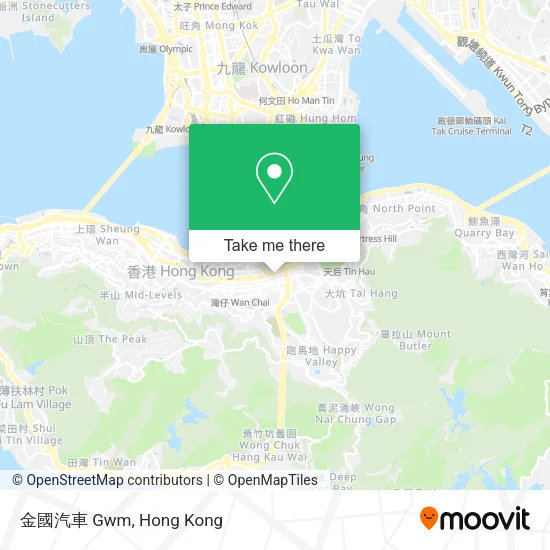 金國汽車  Gwm map