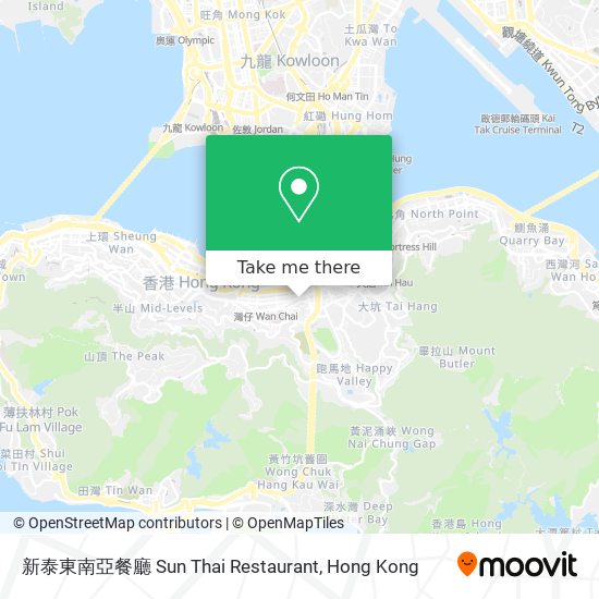 新泰東南亞餐廳 Sun Thai Restaurant地圖