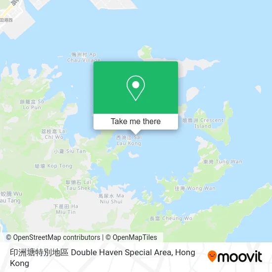 印洲塘特別地區 Double Haven Special Area map