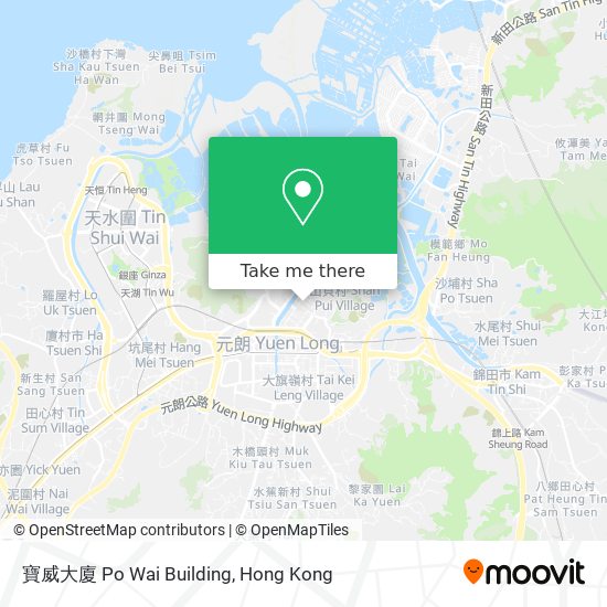寶威大廈 Po Wai Building地圖