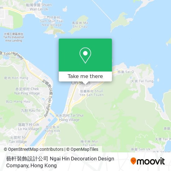 藝軒裝飾設計公司 Ngai Hin Decoration Design Company map