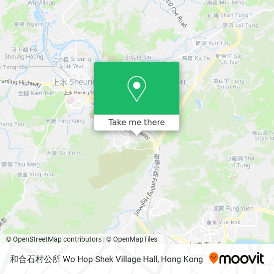 和合石村公所  Wo Hop Shek Village Hall地圖