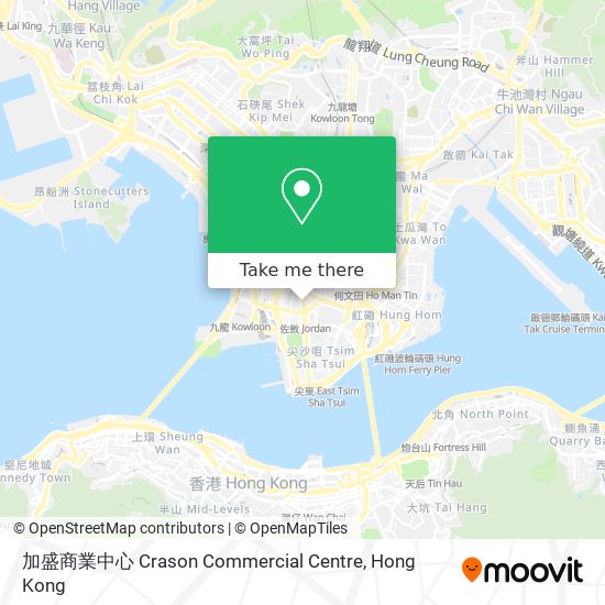 加盛商業中心 Crason Commercial Centre map