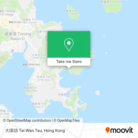 大環頭 Tai Wan Tau map