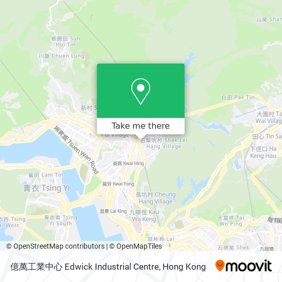 億萬工業中心 Edwick Industrial Centre map