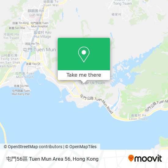 屯門56區 Tuen Mun Area 56 map