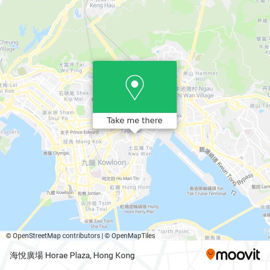 海悅廣場 Horae Plaza map
