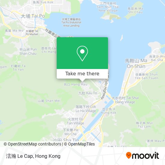 澐瀚 Le Cap map
