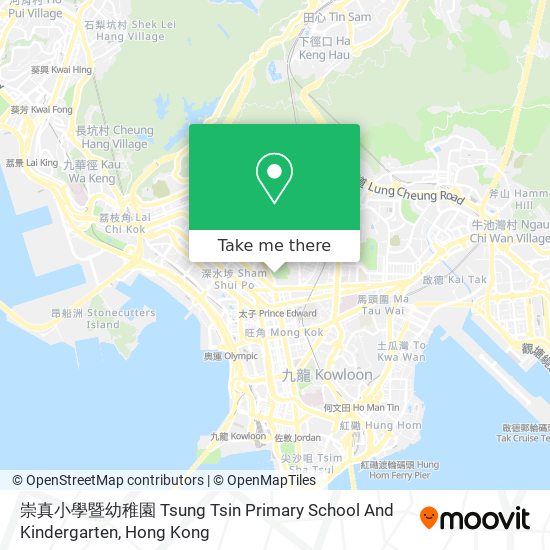 崇真小學暨幼稚園 Tsung Tsin Primary School And Kindergarten map
