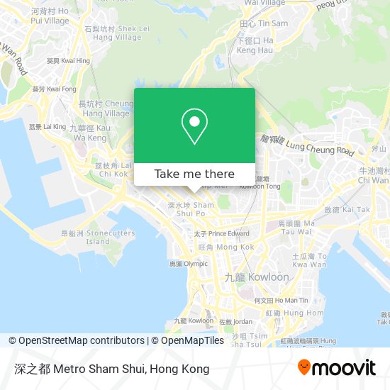 深之都 Metro Sham Shui地圖