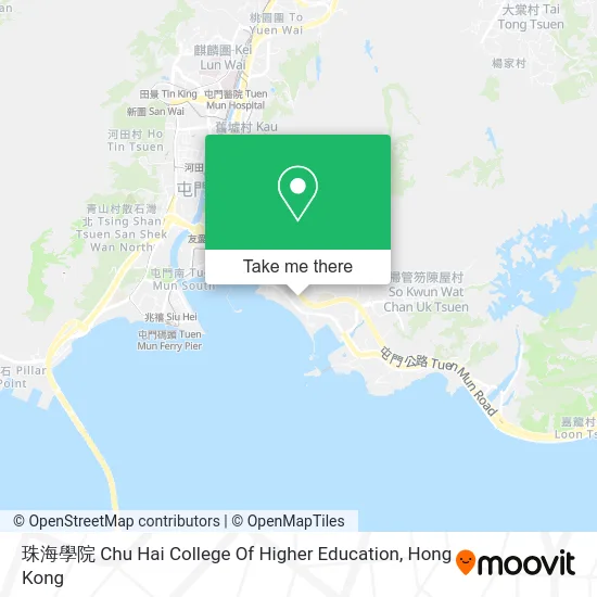 珠海學院 Chu Hai College Of Higher Education map