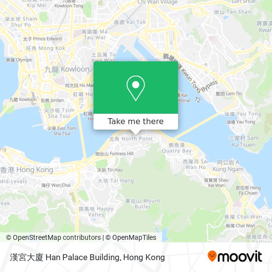 漢宮大廈 Han Palace Building map