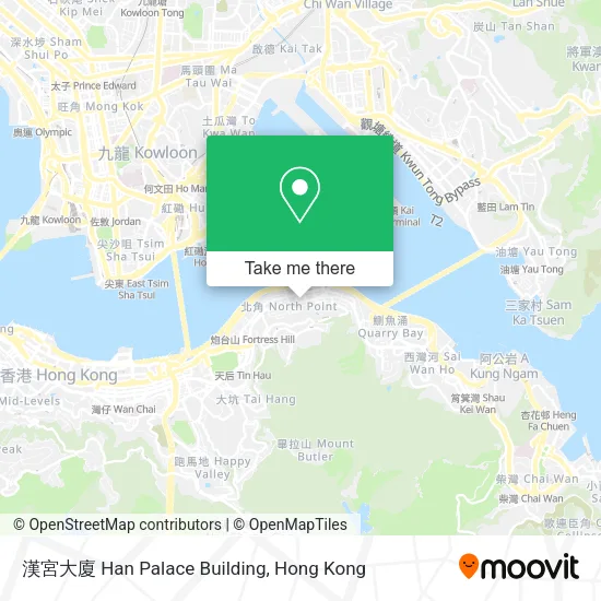 漢宮大廈 Han Palace Building map