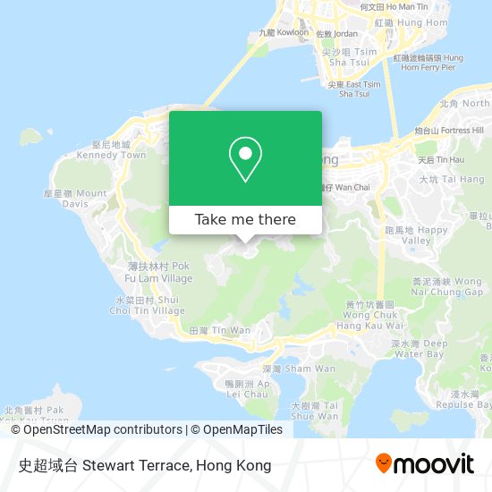史超域台 Stewart Terrace map