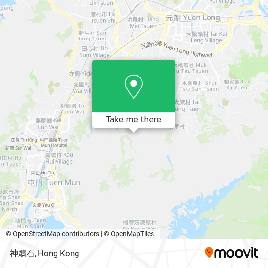 神鵰石 map