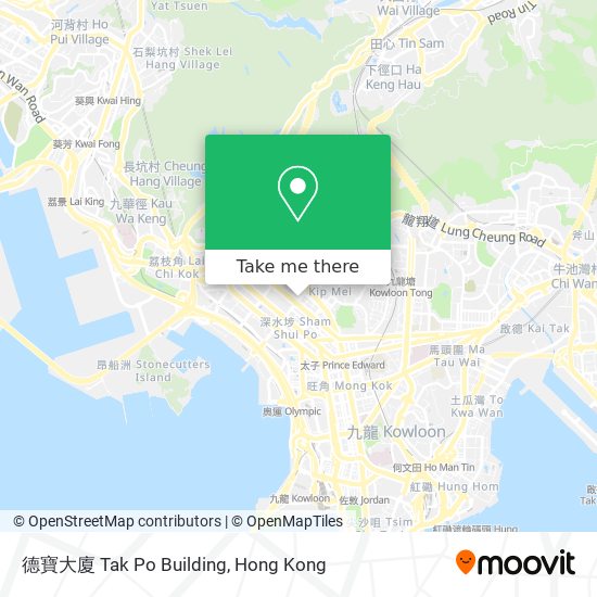 德寶大廈 Tak Po Building map