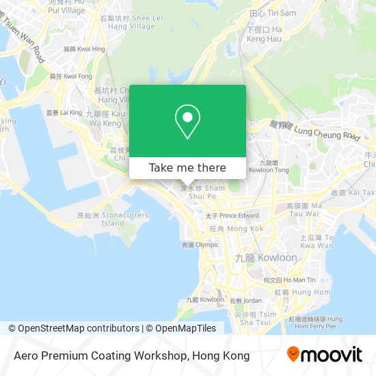 Aero Premium Coating Workshop map