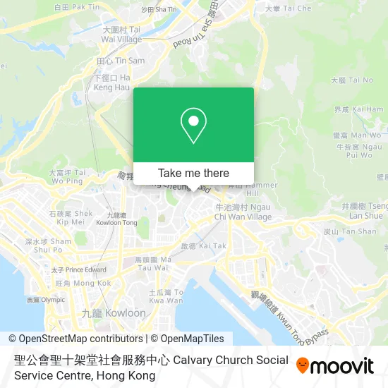 聖公會聖十架堂社會服務中心 Calvary Church Social Service Centre map