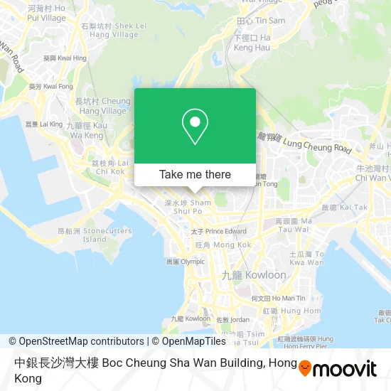 中銀長沙灣大樓 Boc Cheung Sha Wan Building地圖
