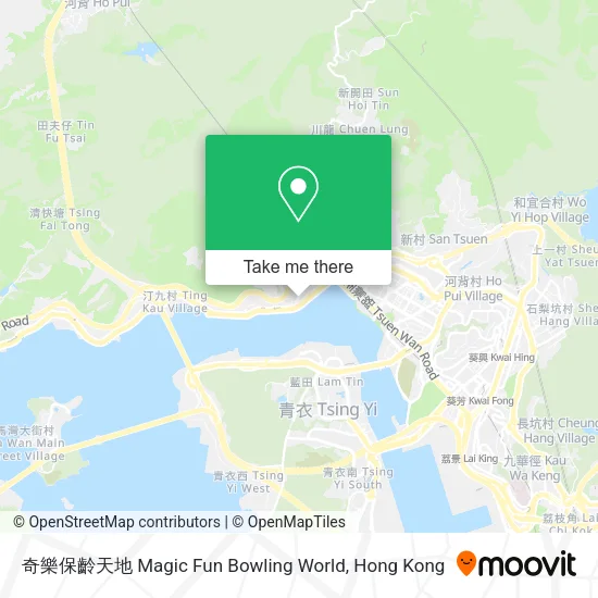 奇樂保齡天地 Magic Fun Bowling World地圖