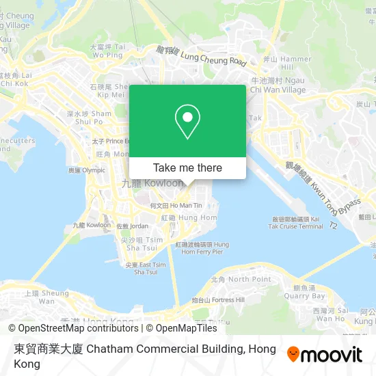 東貿商業大廈 Chatham Commercial Building map