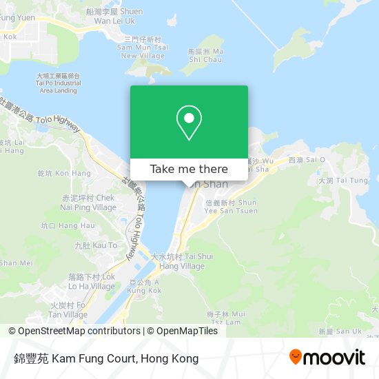 錦豐苑 Kam Fung Court map