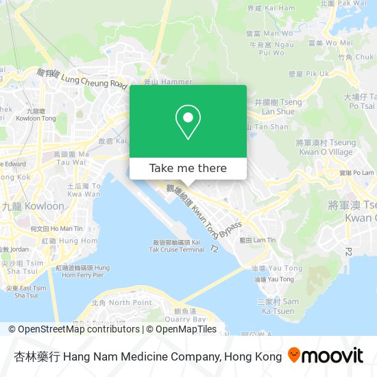 杏林藥行 Hang Nam Medicine Company地圖