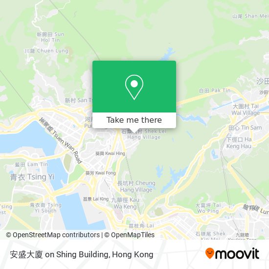 安盛大廈 on Shing Building map