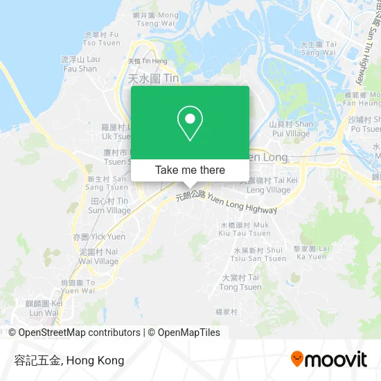 容記五金地圖