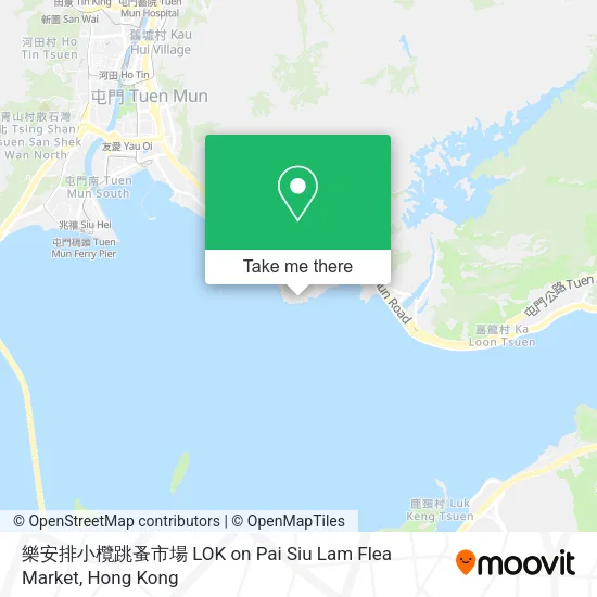 樂安排小欖跳蚤市場 LOK on Pai Siu Lam Flea Market地圖