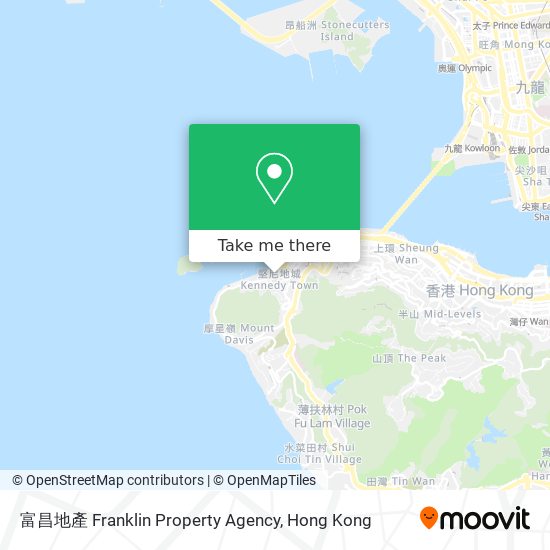 富昌地產 Franklin Property Agency地圖