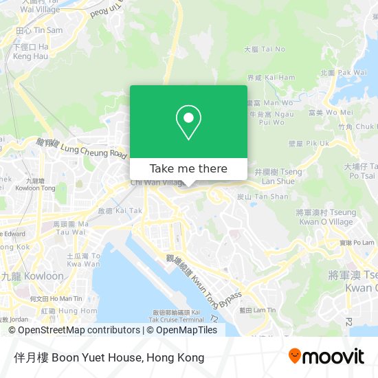 伴月樓 Boon Yuet House map