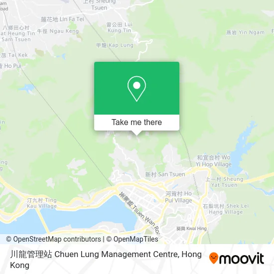 川龍管理站 Chuen Lung Management Centre map