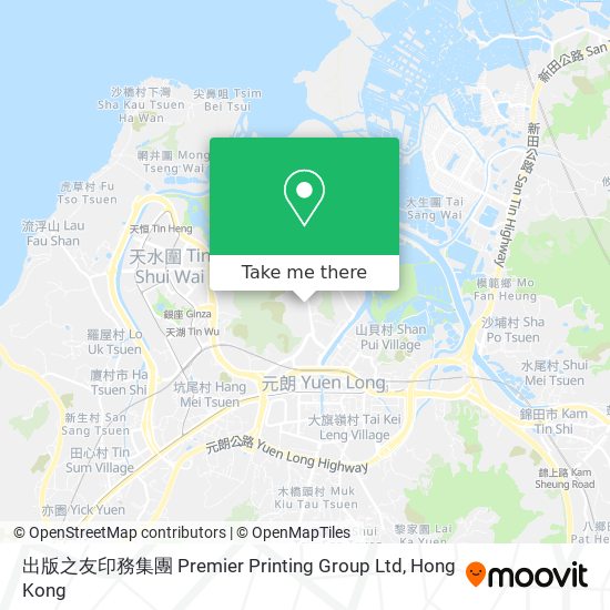 出版之友印務集團 Premier Printing Group Ltd map