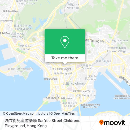 洗衣街兒童遊樂場 Sai Yee Street Children's Playground地圖