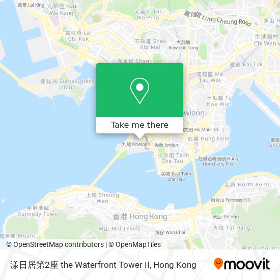 漾日居第2座 the Waterfront Tower II map