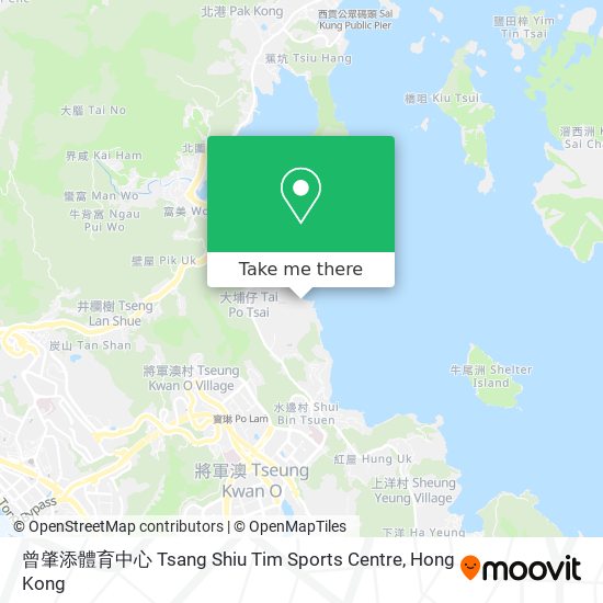 曾肇添體育中心 Tsang Shiu Tim Sports Centre map