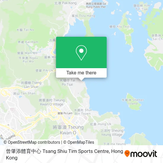 曾肇添體育中心 Tsang Shiu Tim Sports Centre map