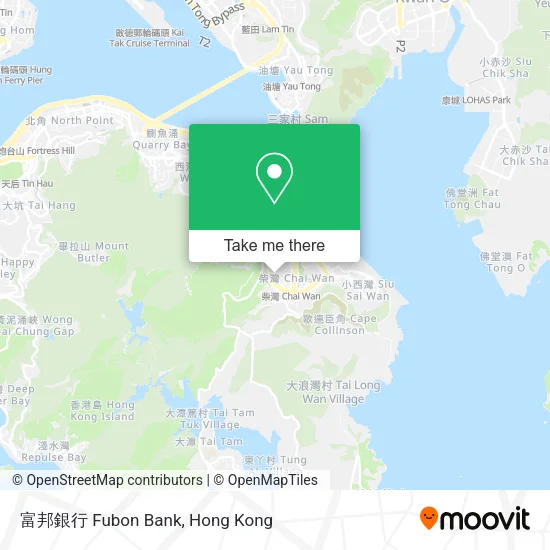 富邦銀行 Fubon Bank map