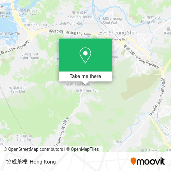 協成茶樓地圖