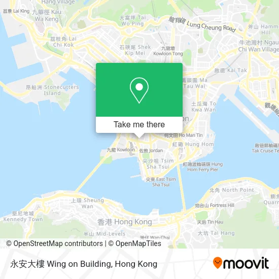 永安大樓 Wing on Building地圖