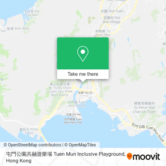 屯門公園共融遊樂場 Tuen Mun Inclusive Playground map