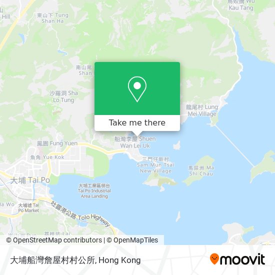 大埔船灣詹屋村村公所 map