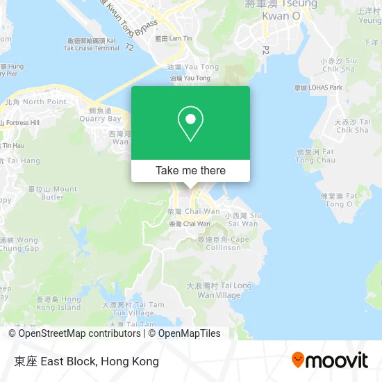 東座 East Block map