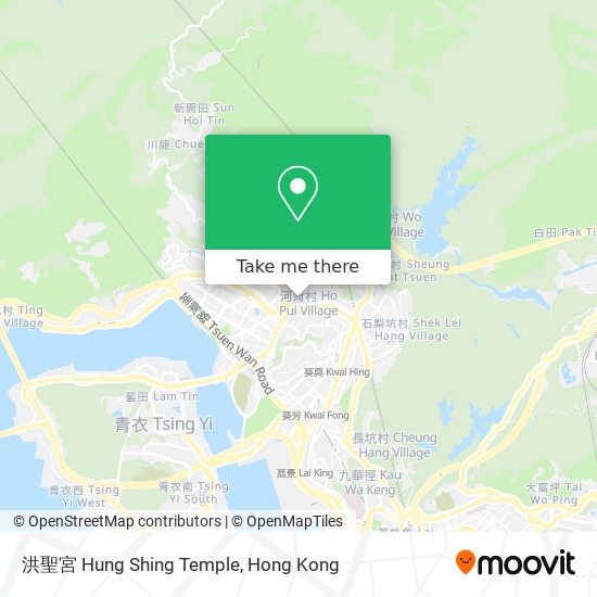 洪聖宮 Hung Shing Temple map