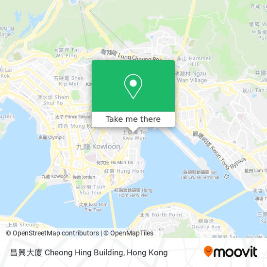 昌興大廈 Cheong Hing Building地圖