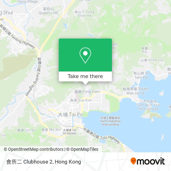 會所二 Clubhouse 2 map