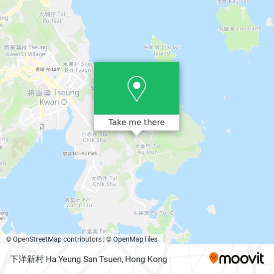 下洋新村 Ha Yeung San Tsuen map