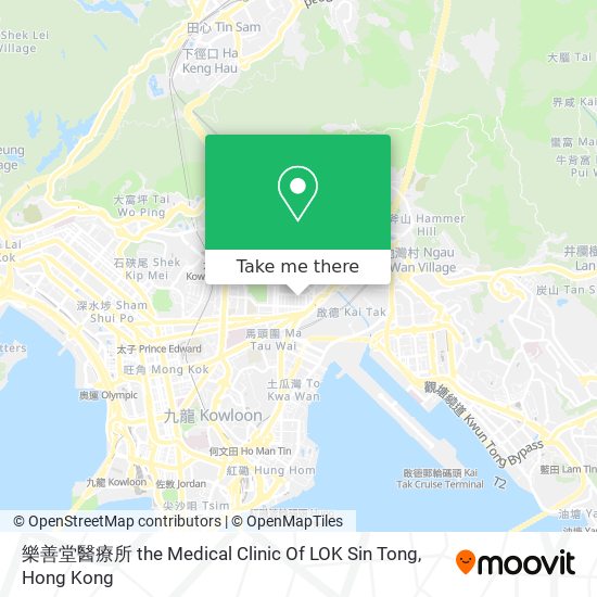 樂善堂醫療所 the Medical Clinic Of LOK Sin Tong地圖